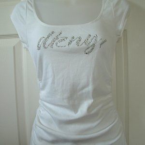 DKNY Jeans Tee Top Stretch Fitted